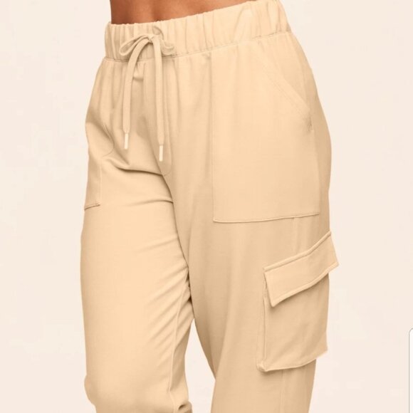 Adore me highwaisted Yellow joggers - Picture 1 of 4